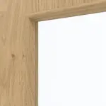 Detailansicht des Lichtausschnitts von GARANT Rauchschutztür Authentic Asteiche CePaL mit Lichtausschnitt LA-6