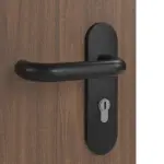 Detailansicht der Oberfläche von WESTAG Rauchschutztür Nussbaum Trentino NU 717 PortaLit CPL