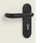 Detailansicht der Oberfläche von JELD-WEN Rauchschutztür Uni Weißlack DuriTop CPL