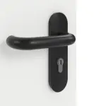 Detailansicht der Oberfläche von GARANT Rauchschutztür Matt Weißlack 9016 G-TEC