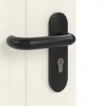 Detailansicht der Oberfläche von GARANT Rauchschutztür Milano M2 Weißlack 