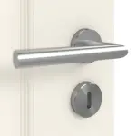 Detailansicht der Oberfläche von GARANT Schallschutztür Como C2 Weißlack 