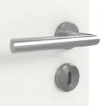 Detailansicht der Oberfläche von GARANT Schallschutztür Corona 730 Quer Authentic Bianco CePaL