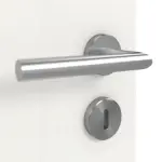 Detailansicht der Oberfläche von GARANT Schallschutztür Corona 830 Authentic Bianco CePaL