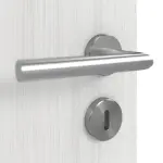 Detailansicht der Oberfläche von GARANT Schallschutztür Corona 830 Authentic Grigio CePaL