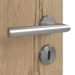 Detailansicht der Oberfläche von GARANT Schallschutztür Corona 830 Authentic Risseiche CePaL