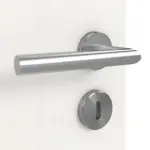 Detailansicht der Oberfläche von GARANT Schallschutztür Corona 832 Authentic Bianco CePaL