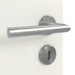 Detailansicht der Oberfläche von GARANT Schallschutztür Corona 832 Weiß Struktur Premium CePaL