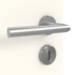 Detailansicht der Oberfläche von GARANT Schallschutztür Corona 834 Pearl White CePaL