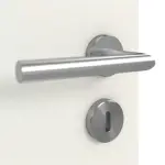 Detailansicht der Oberfläche von GARANT Schallschutztür Corona 834 Weiß Struktur Premium CePaL