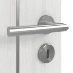 Detailansicht der Oberfläche von GARANT Schallschutztür Corona 850 Authentic Grigio CePaL