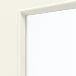 Detailansicht des Lichtausschnitts von GARANT Schallschutztür 9417-60 Snow White CePaL mit Lichtausschnitt LA-2