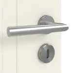 Detailansicht der Oberfläche von GARANT Schallschutztür Milano M3/2 Weißlack 