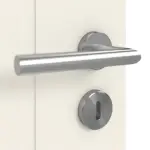 Detailansicht der Oberfläche von GARANT Schallschutztür Parma PF1 Weißlack 