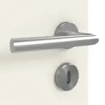 Detailansicht der Oberfläche von GARANT Schallschutztür Riva RI9 Weißlack 