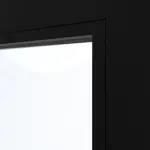 Detailansicht des Lichtausschnitts von Innentür-Set 2-flg. Stahl Lofttür mit Sprossen 2-0 - Hörmann