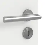 Detailansicht der Oberfläche von GARANT Wärmeschutztür Matt Weißlack 9016 G-TEC