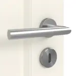 Detailbild Oberfläche RAL 9010 von Doppelflügeltür Landhaus 10
