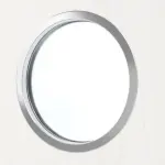 Detailbild vom Glas von Pino Weiß LA Bullauge Basic Durat Innentür - Huga