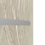 Detailansicht der horizontalen Lisene von CLASSEN Brandschutztür-Set EI60 Venom Alu M1 Kendal Eiche CPL inkl. Blockzarge