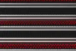 Detailaufnahme von Top-Ansicht von Aluprofilmatte KLASSIK Safe R01V schwarz / Work B06 rot - Entrada