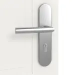 Detailansicht der Oberfläche von LEBO Wohnungseingangstür Kopenhagen 31 Weißlack