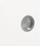 Detailansicht der Oberfläche von WESTAG Doppelflügel-Schiebetür Arctic Weiß A 222 RAL 9016 PortaLit CPL