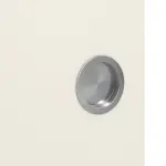 Detailansicht der Oberfläche von WESTAG Doppelflügel-Schiebetür Uni Weiß A 242 PortaLit CPL