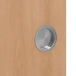 Detailansicht der Oberfläche von WESTAG Doppelflügel-Schiebetür Buche Blumig BU 88 PortaLit CPL