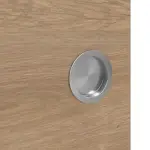 Detailansicht der Oberfläche von WESTAG Doppelflügel-Schiebetür Eiche Adria Cross EiC 767 PortaLit CPL