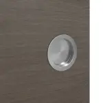 Detailansicht der Oberfläche von WESTAG Doppelflügel-Schiebetür Pinie Grau Cross PiC 44 PortaLit CPL