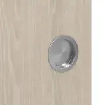 Detailansicht der Oberfläche von WESTAG Doppelflügel-Schiebetür Platineiche Ei 424 PortaLit CPL