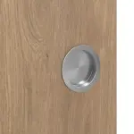 Detailansicht der Oberfläche von WESTAG Doppelflügel-Schiebetür Eiche Adria Ei 767 PortaLit CPL