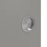 Detailansicht der Oberfläche von WESTAG Doppelflügel-Schiebetür Kitt A 446 PortaLit CPL mit Lichtausschnitt LA-1B