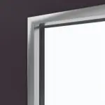 Detailansicht des Lichtausschnitts von WESTAG Doppelflügeltür Viola Orissa FX 0790 FENIX NTM mit Lichtausschnitt LA-3 inkl. Zarge