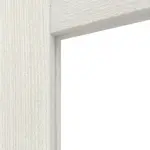 Detailansicht des Lichtausschnitts von CLASSEN Doppelflügeltür Havana M2 Norwegische Esche CPL mit Lichtausschnitt inkl. Zarge