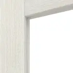 Detailansicht des Lichtausschnitts von CLASSEN Doppelflügeltür Havana M5 Norwegische Esche CPL mit Lichtausschnitt inkl. Zarge