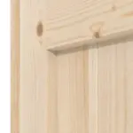 Detalansicht der Fräsung von Loft ZZ Fichte Massivholz Doppelflügeltür inkl. Zarge - Radex