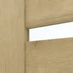 Detailansicht des Lichtausschnitts von CLASSEN Doppelflügeltür Magnetic M2 Riviera Eiche 3D Look mit Lichtausschnitt inkl. Zarge