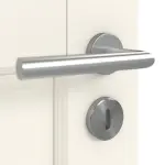 Detailansicht der Oberfläche von Typ 18-03-LA Weißlack Doppelflügeltür inkl. Zarge - Kilsgaard