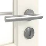 Detailansicht der Oberfläche von Typ 18-04-SF 9 Weißlack Doppelflügeltür inkl. Zarge - Kilsgaard