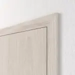 Geschlossene Detailansicht von HUGA Innentür-Set Eiche lasiert Basic Durat stumpfeinschlagend mit Zarge und Drücker