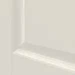 Detailansicht der Querleiste von GARANT Rauchschutztür Como CK3 Weißlack 