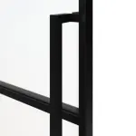 Detailansicht Oberfläche ERKELENZ Schiebetür-Set 2-flg. SteelLine Stahl Lofttür mit Sprossen 0-3 inkl. Schiebetürsystem Klassik