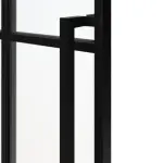 Detailansicht Oberfläche ERKELENZ Schiebetür-Set 2-flg. SteelLine Stahl Lofttür mit Sprossen 2-4 inkl. Schiebetürsystem Klassik