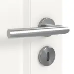 Detailbild Oberfläche RAL 9016 von Doppelflügeltür Landhaus 40