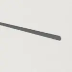 Detailansicht der Lisene von GARANT Doppelflügeltür Corona 734 Quer Authentic Bianco CePaL mit Zarge