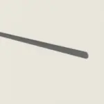 Detailansicht der Lisene von GARANT Doppelflügeltür Corona 832 Weißlack 9010 CePaL mit Zarge