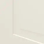 Detailansicht der Querleiste von GARANT Doppelflügeltür Milano Weißlack mit Lichtausschnitt ML2 Sprosse SP4 mit Zarge