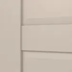 Detailansicht der Querleiste von CLASSEN Doppelflügeltür Svin M1.3 Uni Kaschmir Iridium inkl. Zarge 